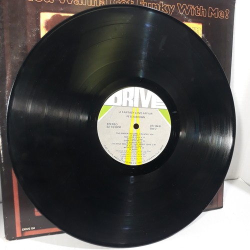 Peter Brown Do You Wanna Get Funky with Me? 1977 Gatefold Debut VINYL LP - Foto 7 di 13