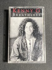 VINTAGE "Breathless" by Kenny G Cassette TAPE Arista