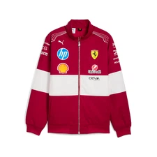 Scuderia Ferrari F1 2025 Official PUMA Team Vintage Racing Jacket