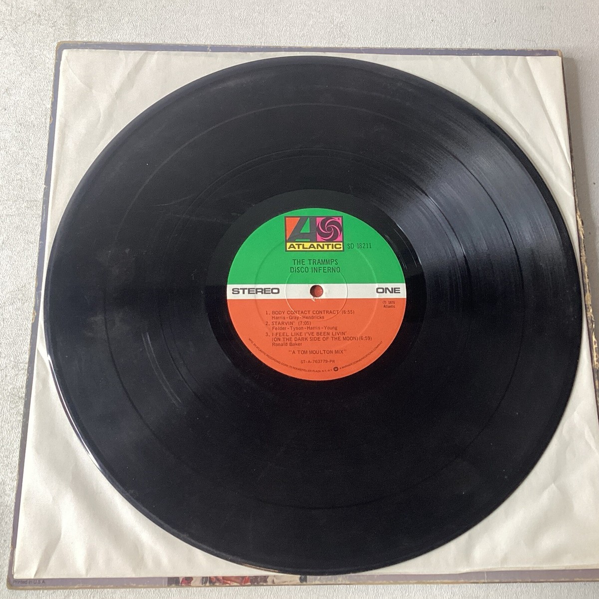 The Trammps, Disco Inferno, Atlantic Records SD 18211, 1976, Disco