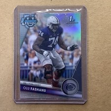 2023 Bowman University Chrome  Olu Fashanu Refractor  PENN STATE B-6