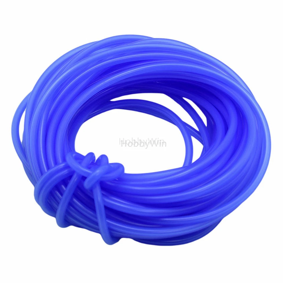 Blue Silicone Nitro Fuel Line 5x2.5mm 15M for RC Model Buggy Car Truck Airplane - Image 2 of 4