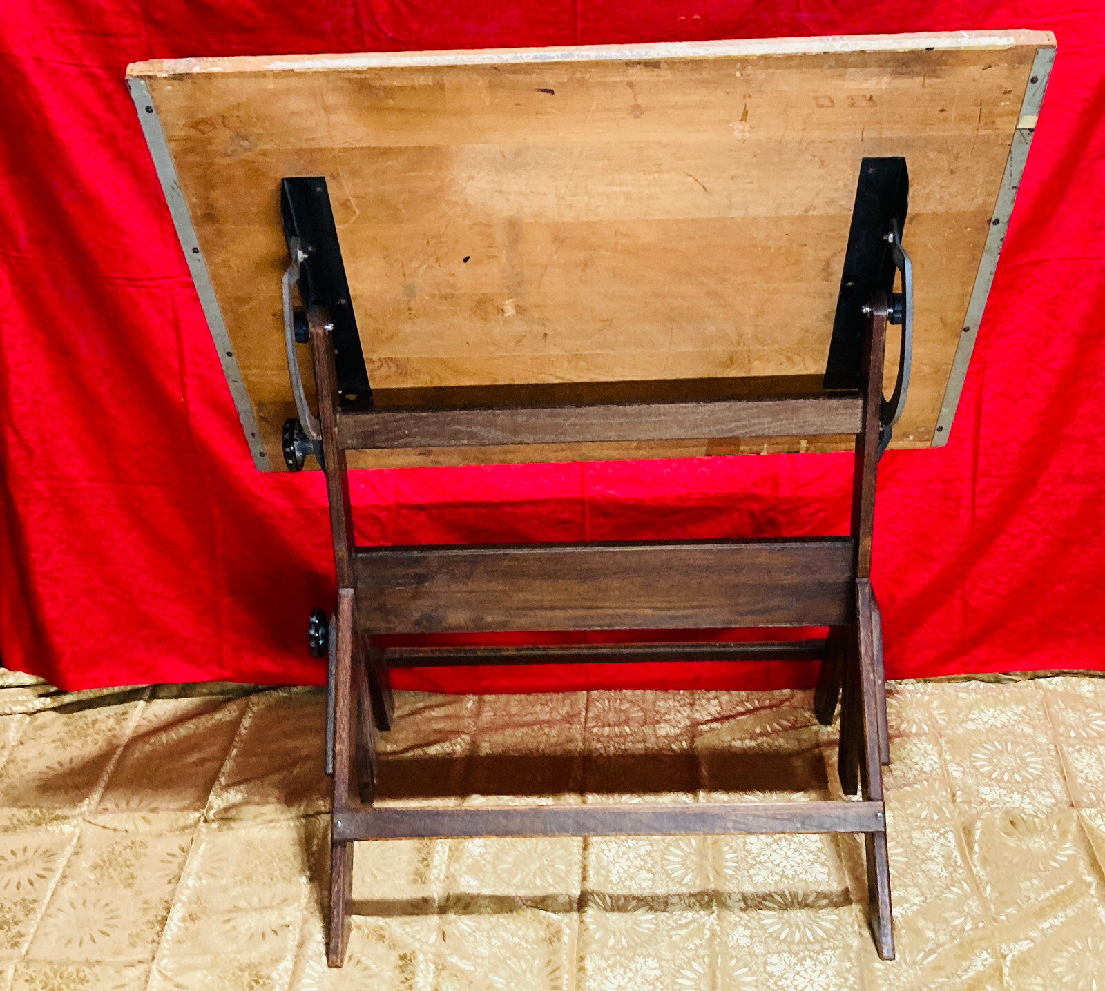 ANTIQUE/VINTAGE DRAFTING TABLE eBay