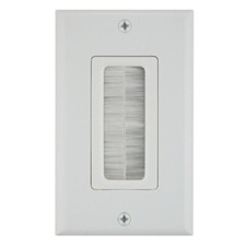 DataComm Electronics Brush Plate White 45-0018-WH 10 PACK  NEW IN BOX 