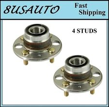 REAR Wheel Hub Bearing Assembly Fit 1990-1993 ACURA INTEGRA NON-ABS (PAIR)