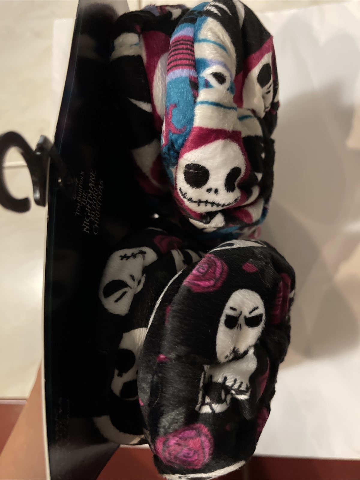 APL Calze pantofole Nightmare Before Christmas donna Babba 2 paia scarpe 7 9 5