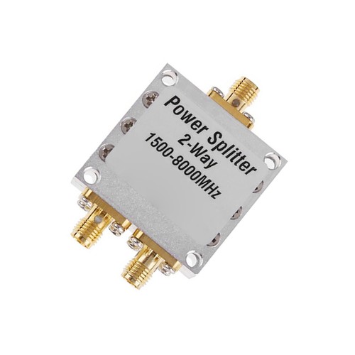2-Way RF Coaxial Power Splitter 1.5G-8GHz Signal SMA Female v - Zdjęcie 2 z 11