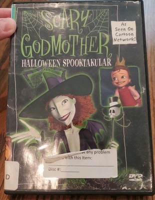 Scary Godmother: Halloween Spooktacular DVD Anchor Bay Cartoon Network RARE OOP