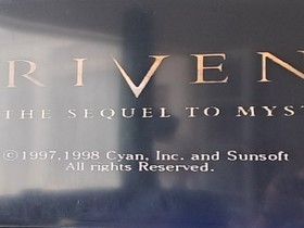 Sega Saturn Riven sequel to Myst 4 Discs See Description PAL