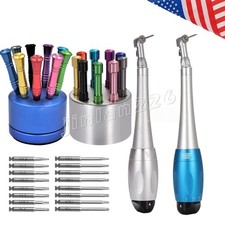 NEW Dental Torque Wrench Universal Implant Wrench Contra Angle 16 Drivers Wrench