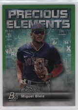 2023 Bowman Platinum Precious Elements Green 83/99 Miguel Bleis #PE-17 3q7