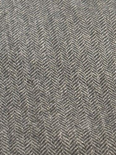 Boys GAP Gray Cotton Herringbone Chino Adjustable Waist Pants Size 8 Slim - Picture 2 of 11
