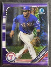 Tejeda, Anderson - 2019 Bowman Chrome Prospects - Purple Shimmer