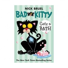 Bad Kitty Gets a Bath (Paperback Black-And-White Edition)