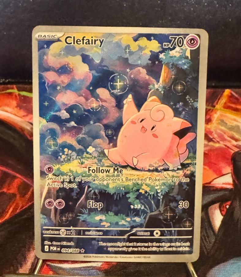 Pokemon Clefairy 094/088 Me03: Perfect Order Holo