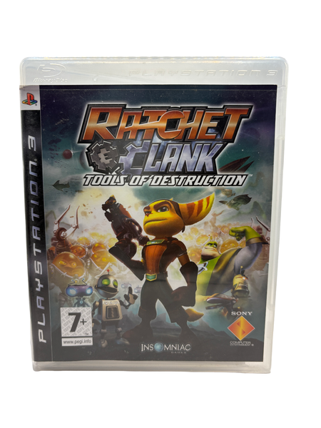 Ratchet & Clank Tools Of Destruction (Sony Playstation 3) PS3 Gut Mit Anleitung-image