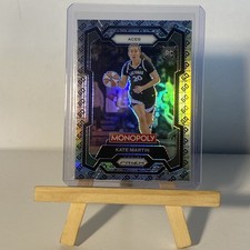 2024 Panini Prizm Monopoly WNBA Kate Martin RC #40 Silver Go Prizm Parallel SP