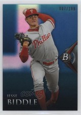 2014 Bowman Platinum Chrome Prospects Sapphire 7/199 Jesse Biddle #BPCP17 0w3