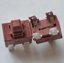 1pcs NOVA KAN-L5 Power Switch Push Button ON OFF T120 7.5A 250VAC 4 Pin
