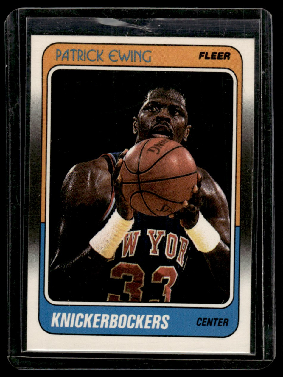 PATRICK EWING 1988-89 FLEER #80
