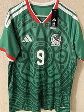 adidas Mexico National Team Raúl #9 Green White Red Soccer Jersey