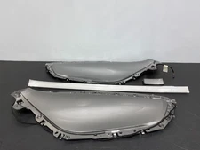 2010 CHEVROLET CAMARO SS OEM SILVER DOOR PANEL DASH TRIM INSERT COMBO USED