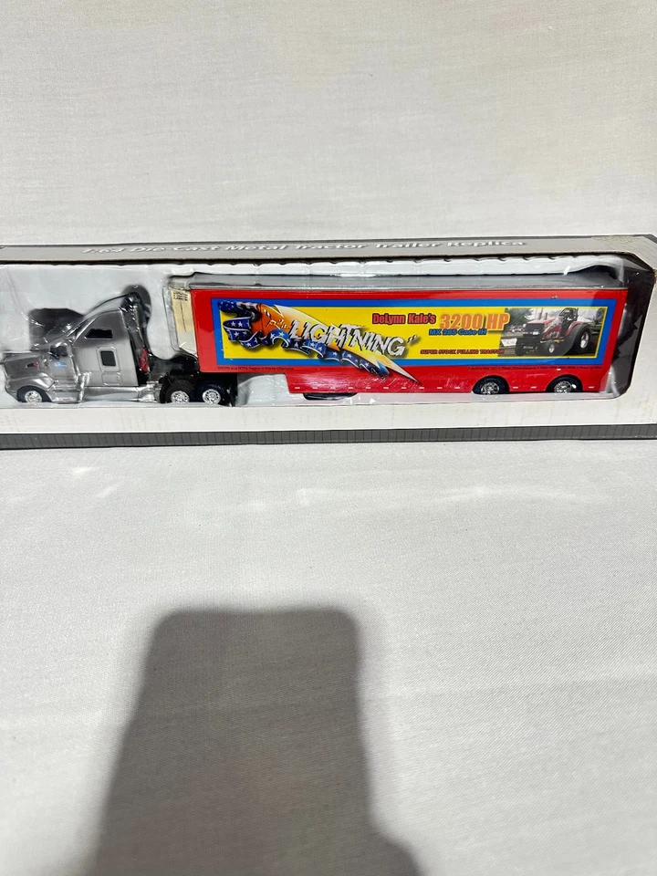 Case IH Ride The Lightning Pulling Tractor Kenworth Semi By SpecCast 1/64th - Image 2 of 4