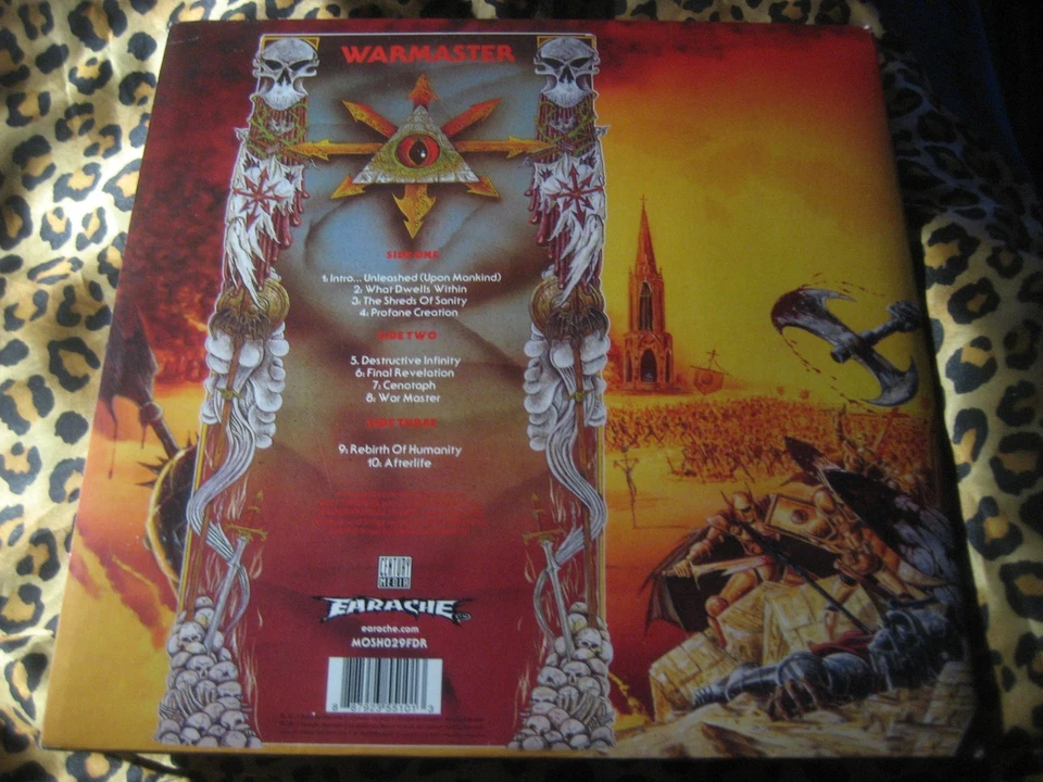 BOLT THROWER warmaster WHITE/RED SPLATTER VINYL 2-LP 2014 benediction dismember - Image 2 of 2