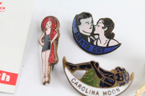 Pin Badges Art Deco Lapel Pins Vintage 25g - Picture 3 of 6