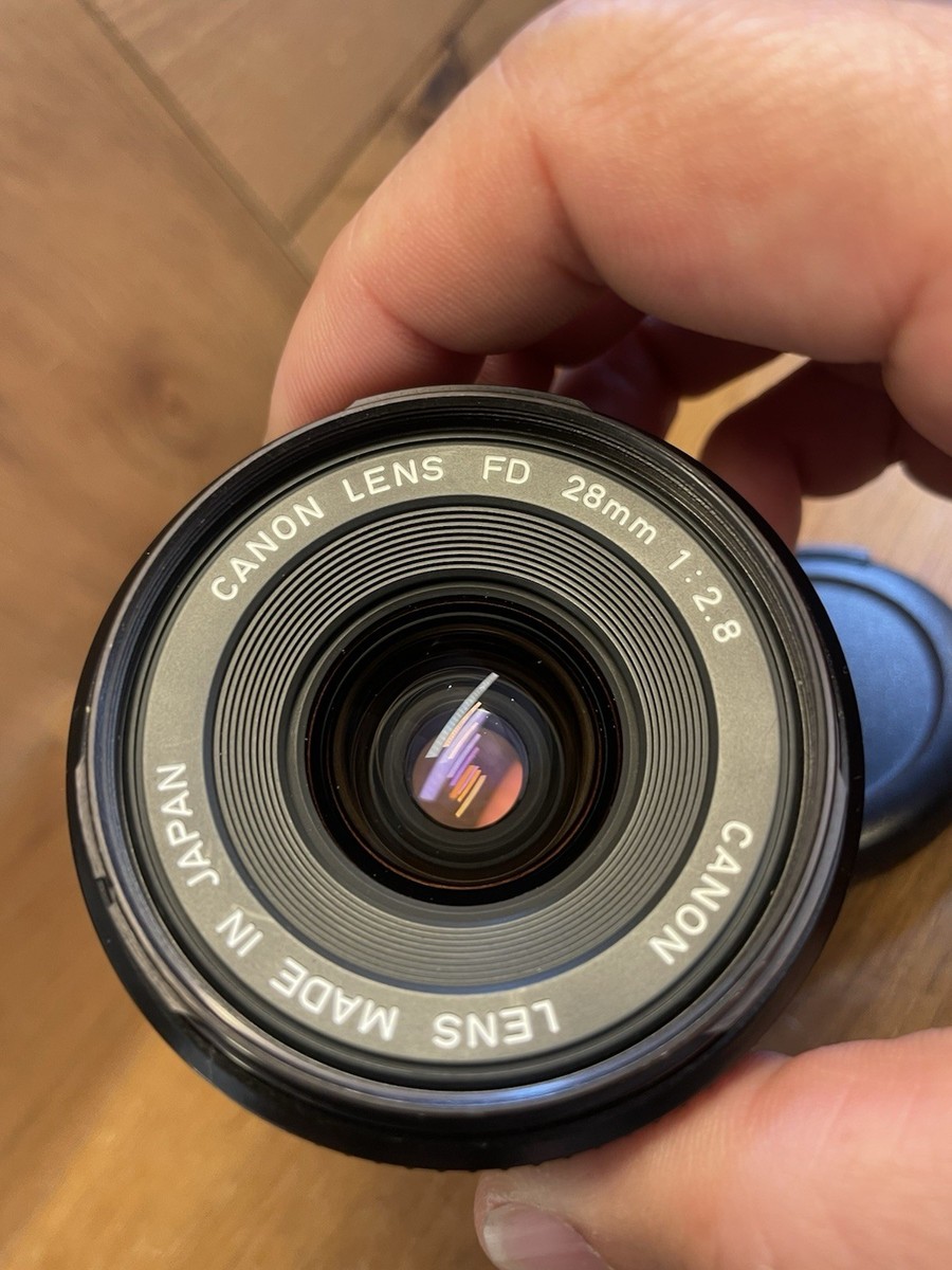 Mint* Canon New FD NFD 28mm F/2.8 Wide Angle MF Lens From Japan | eBay