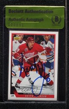 BAS 1993-94 Upper Deck Keith Primeau #413 Authentic Auto ur8