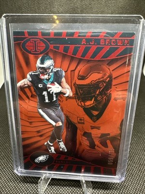 2024 Panini Illusions - A.J. Brown #71 Trophy Collection Red /175
