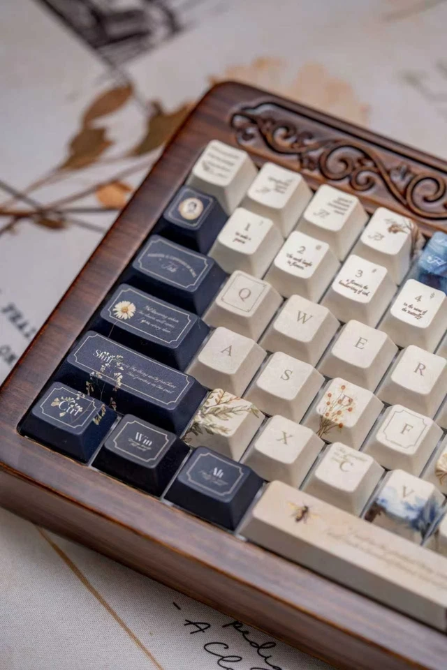 Emily Dickinson – Secret Garden | Cherry Profile | PBT+PC Keycap Set - Image 3 of 4