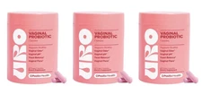 3 PACK URO O Positiv Vaginal Probiotics for Women pH Balance with Prebiotics180