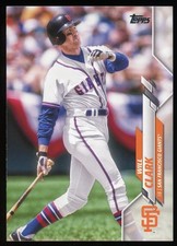 Will Clark 2020 Topps #362 Legend Image Variation SP Short Print Giants