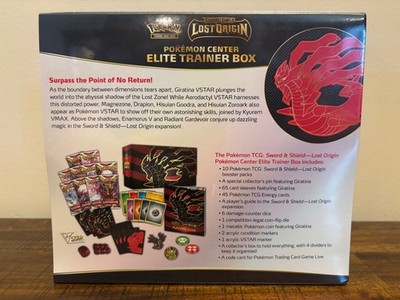 Pokemon Center Exclusive: SWSH Lost Origin Elite Trainer Box PC