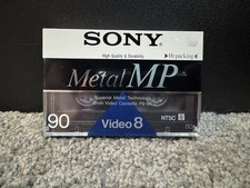 SONY Metal MP P6-90MP Video 8mm Cassette Tapes High Quality  Durability