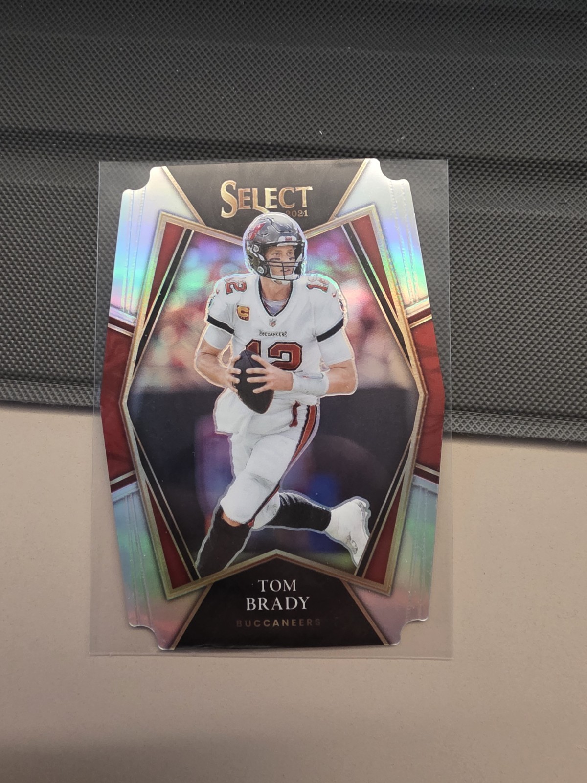 2021 Select Tom Brady Silver Prizm Die Cut Premier Level #101 Buccaneers