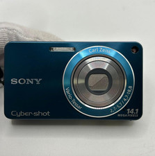 Exc  Sony Cyber-shot DSC-W350 Digital Camera 14.1MP 4x Optical Zoom Very Good 