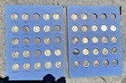 Lot of 37 Roosevelt Dimes Collection Starting 1946 Coin Folder Album 1946-1964-D — photo 3