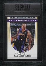 BAS 2011-12 NBA Hoops Matt Barnes #96 Beckett Auth Sticker Auto ow6