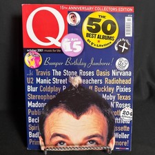 Q Magazine October 2001 15th Anniversary U2 Nirvana Oasis Radiohead Music Issue