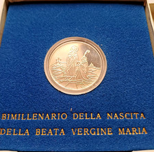 Moneta 1984 Vaticano 500 Lire Beata Vergine Maria Ag. 835 Proof (C.0)