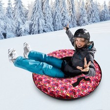 Oxford Cloth Inflatable Sledding Tube Snow Sleds Inflatable Sled for Kids Adult