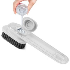 Shoe Brush, Laundry Stain Brush, Liquid Dispenser Shoe Cleaning Brush