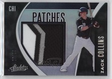2021 Panini Absolute Patch Holo Silver 5/25 Zack Collins #PAT-ZC Patch ms9