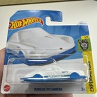 Hot Wheels Porsche 911 Carrera Experimotors Keyring Mattel White/Blue