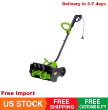 Earthwise Electric Corded 12Amp Snow Shovel, 16" Width, 430lbs/Minute SN70016
