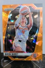 Marina Mabrey ~ 2024 Panini Prizm WNBA ~ Orange Cracked Ice #132