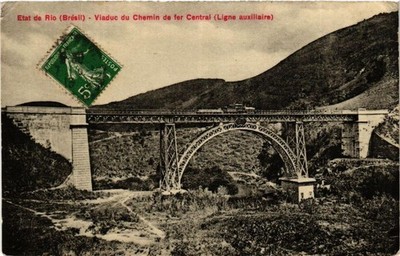 CPA Etat de Rio. Viaduc du Chemin de fer Central BRASILIEN (621985)